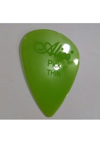 Alice Ap-100g Gitar Penası Nylon Thin Yeşil 1 Adet