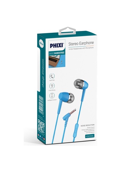 Phixi Basic HS606 Mikrofonlu Kablolu Kulakiçi Kulaklık