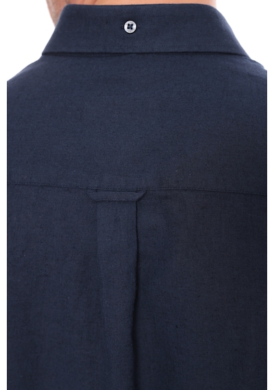 Slim Fit Uzun Kol Yaka Düğmeli Nefes Alan Keten Hediye Kutulu Erkek Gömlek Fs-004548 - Lacivert-3238 Slim Fit Uzun Kol Yaka Düğmeli Nefes Alan Keten Hediye Kutulu Erkek Gömlek Fs-004548 - Lacivert-3238