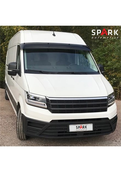 Volkswagen Crafter 2018- Yılı Ve Sonrası Uyumlu Ön Cam Güneşliği Siyah