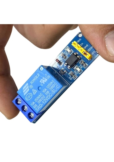 1 Kanal 12v Röle Kartı Optocoupler Korumalı