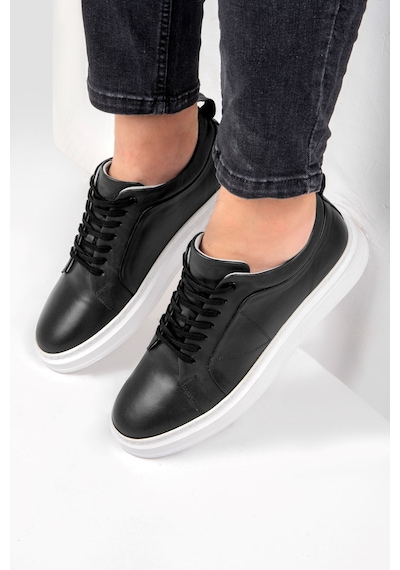 Ducavelli Correndo Erkek Hakiki Deri Sneaker, Bağcıklı Sneaker, Hakiki Deri Sneaker, Erkek Sneaker Siyah Ducavelli Correndo Erkek Hakiki Deri Sneaker, Bağcıklı Sneaker, Hakiki Deri Sneaker, Erkek Sneaker Siyah