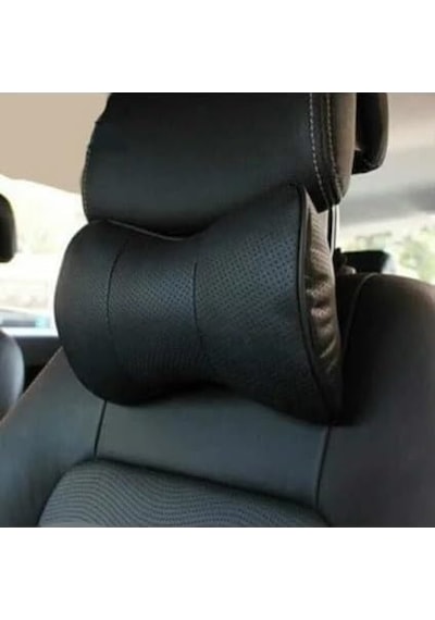 Araç Boyun Yastığı, Araba Koltuk Başlığı, Ortopedik Boyun Yastığı, Oto Koltuk Başlığı, Oto Boyun Yastığı, Siyah, 2 Adet