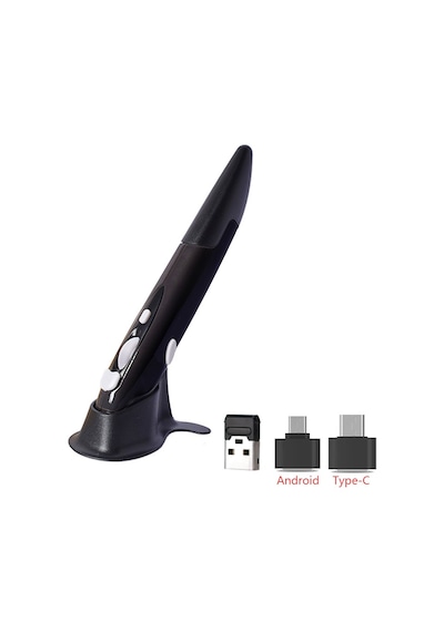 Optik Kablosuz Ergonomik Kalem Mouse
