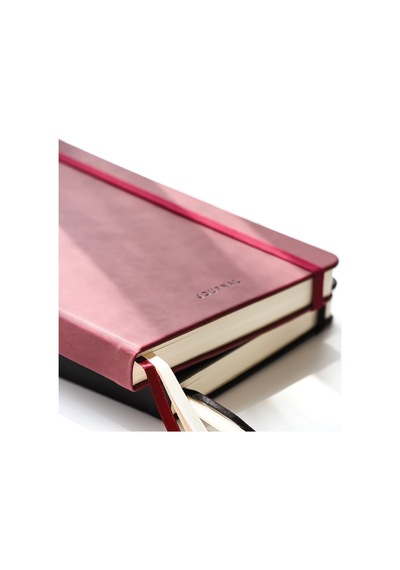 A5 Bullet Journal Noktalı Defter 140 Gr. 80 Yaprak Velvet Berry