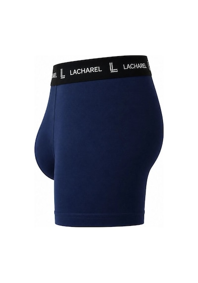 Ertaş Trend Store Erkek Likralı Pamuklu Nefes Alan Penye 6 Adet Boxer - Lacivert & Siyah Çoklu Renk