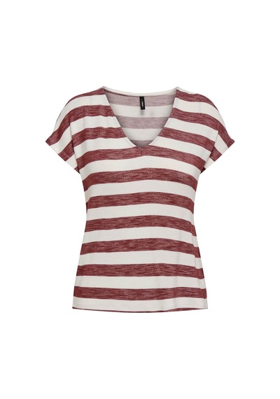Only Onllıra Lıfe Kırmızı Kadın T-shirt 15252103 Kırmızı