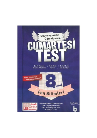 Basamak 8.sınıf Fen Bilimleri Cumartesi Test