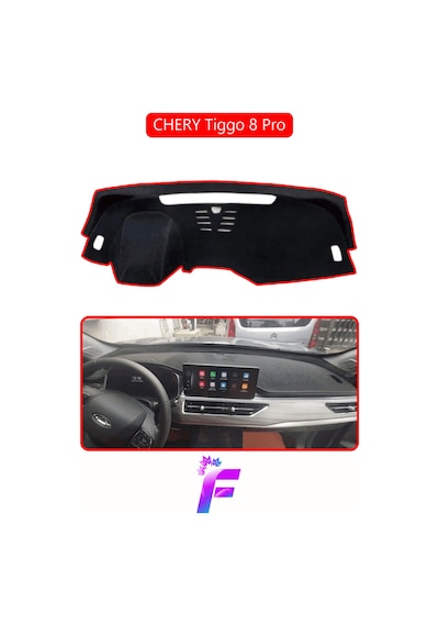 Chery Tiggo 8 Pro Torpido Örtüsü Güneşten, Isıdan, Çatlamadan Korur Tam Uyum D45