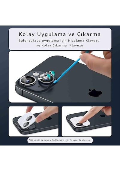 Pro Için Cl-06 Kamera Lens Koruyucu Lacivert