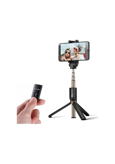 Vilya Selfie Stick L01 Bluetooth Selfie Çubuğu Tripod,monopod Siyah