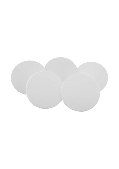 Buat Kapağı Düz 5 Li Plastik, Beyaz