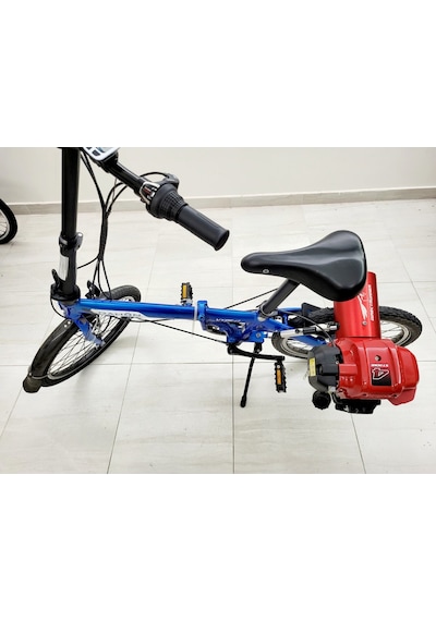 Directrunner Honda Fold 50 Katlanır Motorlu Bisiklet Lacivert