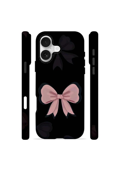 Velvoria Valestra Midnight Pink Bow Apple Apple iPhone Uyumlu 16 Plus Darbe Korumalı Kılıf Valestra Select - Midnight Pink Bow Velvoria Valestra Midnight Pink Bow Apple Apple iPhone Uyumlu 16 Plus Darbe Korumalı Kılıf Valestra Select - Midnight Pink Bow