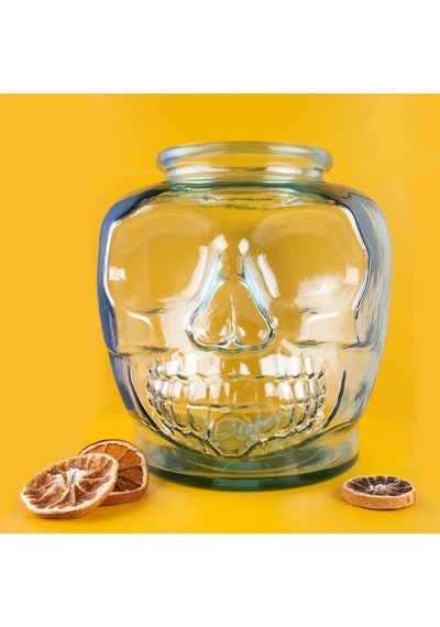 San Miguel Tarro Calavera Kavanoz 24 Cm Çok Renkli