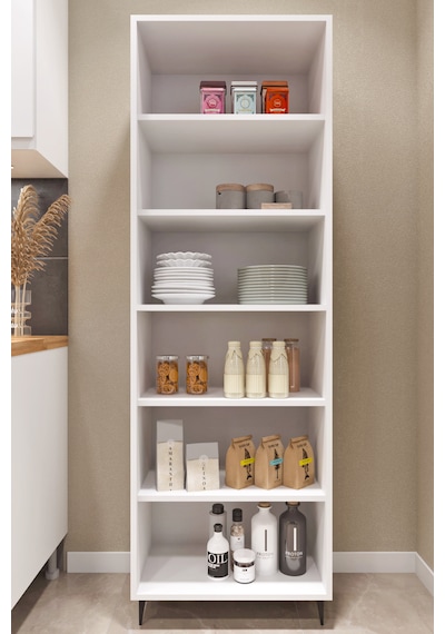Ases Mobilya Ases E51 Çok Amaçlı Dolap Mutfak Dolabı , Banyo Dolabı , Kiler Dolabı , Ayakkabılık Dolabı Beyaz Beyaz