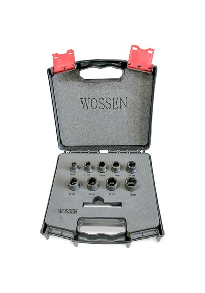 WOSSEN 1/2" TWİST LOKMA SETİ YARIM 10 PARÇA