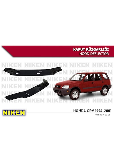 Honda Crv Uyumlu Kaput Rüzgarlığı Koruyucu 1996 - 2001