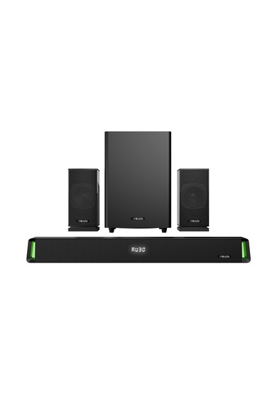 Mıkado Md-sbt35 160w 5+1 Masaüstü Bt/aux/usb/hdmı/optıcal Soundbar Siyah Kasa Ev Sinema Sistemi 1923