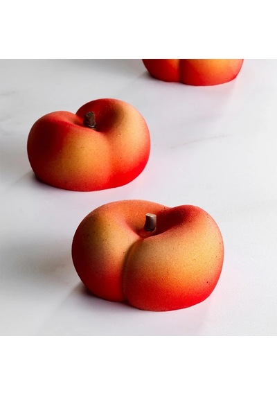 Pavoni Px43145s Flat Peach Silikon Kalıp Kahverengi