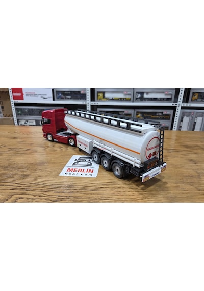 1/32 - Scania V8 R730 Topline Ve Tanker Dorse Özel İmalat