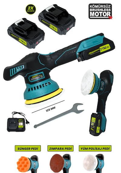 Reschmann R-BX3600 Şarjlı Polisaj Makinesi