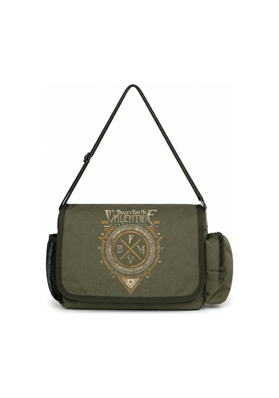 Sevbano Bullet For My Valentine Rock Metal Müzik Baskılı Unisex Okul, Spo Haki