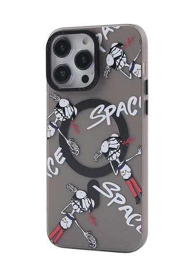 Apple Uyumlu iPhone 12 Pro Max Kılıf Apollo Magneticsafe Desenli Kapak Desen 4\