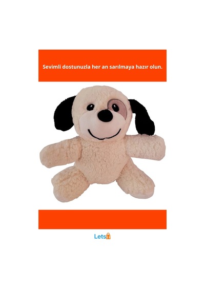 Sevimli Peluş Köpek Yumuşak 24 Cm Hediye Ve Koleksiyon Amaçlı Oyuncak