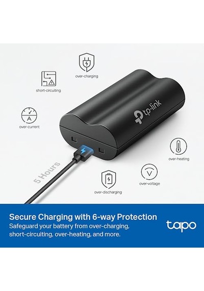 Tapo Tp-link A100, Bataryalı Kameralar İçin Şarj Edilebilir Yedek Batarya