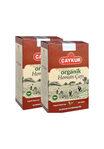 Çaykur Organik Hemşin Siyah Dökme Çay 2 x 400 G