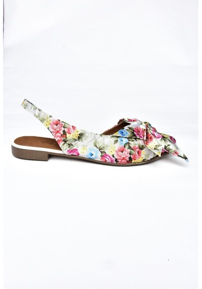 Fox Shoes Beyaz/kırmızı Saten Kumaş Çiçek Baskı Kadın Babet H726809004 Beyaz/kırmızı Beyaz - Kırmızı Fox Shoes Beyaz/kırmızı Saten Kumaş Çiçek Baskı Kadın Babet H726809004 Beyaz/kırmızı Beyaz - Kırmızı