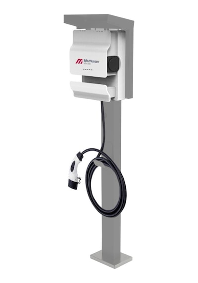 Mutlusan 001 191 022002 00 00 Chargebox 22 KW Kablolu Araç Şarj İstasyonu