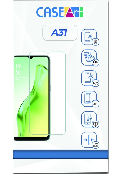Oppo A31 Temperli Ekran Koruyucu Kırılmaz Cam