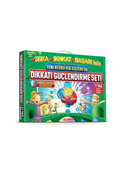 Adeda Yayınları Dikkati Güçlendirme Kitap Seti 11 Yaş
