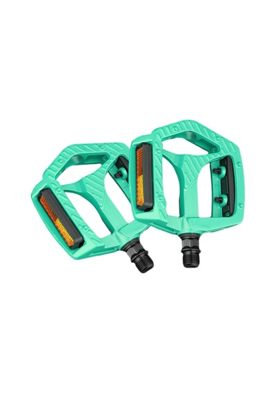 Xbyc 1809 Bilyalı Bisiklet Pedalı Mtb Alüminyum Alaşımlı Reflektörlü Pedal Cam Göbeği Renk