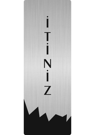 Metal Departman Kapı İsimliği, Yönlendirme Levhası İtiniz Dikey 7x20 Cm Gümüş Renk