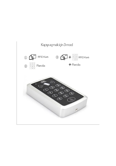 Sonex QP-140 RFID Elektronik Şifreli Geçiş Sistemi
