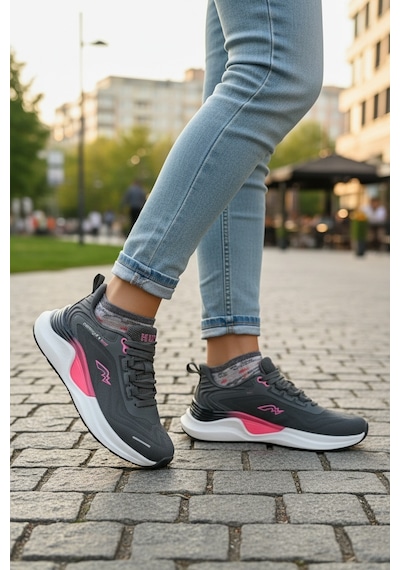 Enoch Kadın Spor Ayakkabı Nefes Alabilen File Saya Ve Anatomik Comfort Tabanlı Ortopedik Koşu Ve Yürüyüş Sneaker Füme Enoch Kadın Spor Ayakkabı Nefes Alabilen File Saya Ve Anatomik Comfort Tabanlı Ortopedik Koşu Ve Yürüyüş Sneaker Füme