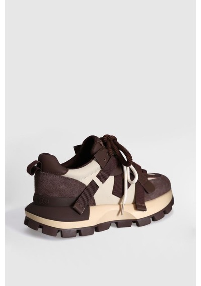 Lufian Yoko 121230049 Kadın Sneaker Ayakkabı Kahve 36-40 Kahverengi