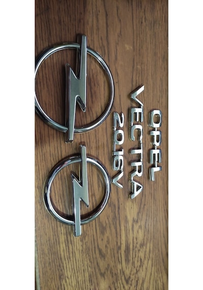 Opel Vectra 2.0 16v Bagaj Yazısı Ön Ve Arka Arma Vectra B 1995-1996-1997-1998-1999-2000-2001-2002