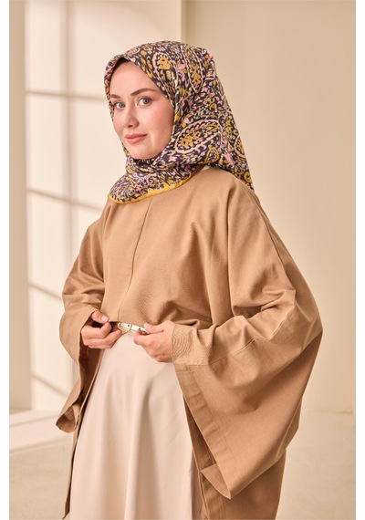 Silk Home Twill İpek Eşarp 11478-02 Yavruağzı, Sarı, Soluk Siyah, Pembe, Mint, Gümüş