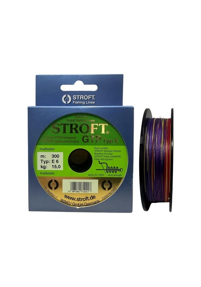 Stroft Gtp Typ E 300mt E6 0.22mm İp Misina Multi Color