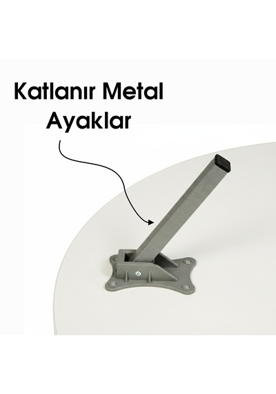 Ratemo Katlanır Metal Ayaklı Yer Sofrası 89x119 Cm Modern Dikdörtgen Çok Amaçlı Masa Beyaz Beyaz Ratemo Katlanır Metal Ayaklı Yer Sofrası 89x119 Cm Modern Dikdörtgen Çok Amaçlı Masa Beyaz Beyaz
