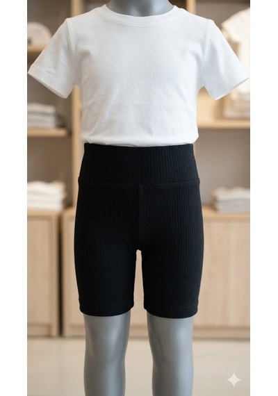 Gap V-rıbbed Bıke Short Kız Çocuk Tayt Lacivert