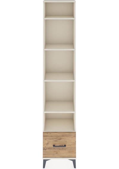 Arges Dolap 5 Raflı Tek Çekmeceli 44x30x221 Aytaşı-çam Aytaşı