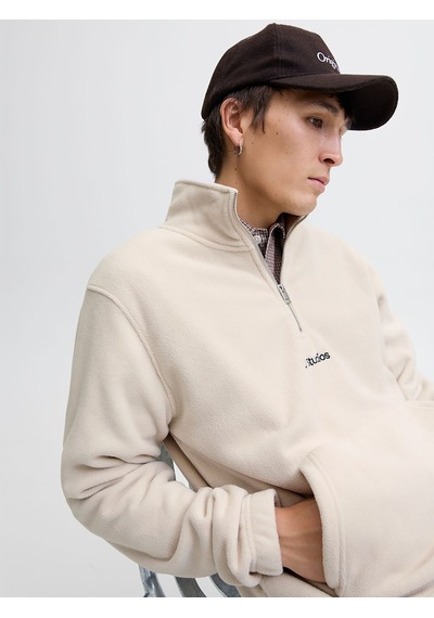 Jack & Jones Soho Erkek Krem Sweatshirt 12279680-mbm Krem