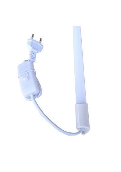 Anahtarlı T4 İnce Led Bant Armatür 9w 60 Cm 220v 4 Adet Beyaz Işı Beyaz