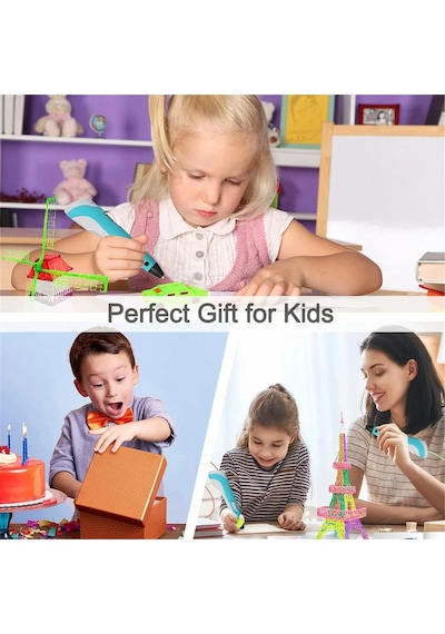 Lemestar Lcd Ekranlı 3d Yazıcı Kalemi - Çocuklar Ve Yetişkinler İçin Hızlı Ve Güvenli 3d Modelleme, Çizim Ve Tasarım Aracı