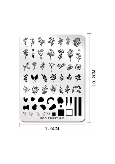 Nicole Diary Metal Stampa Tabakası X013 56260